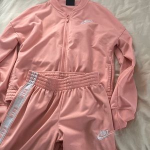 Pink Nike Tracksuit